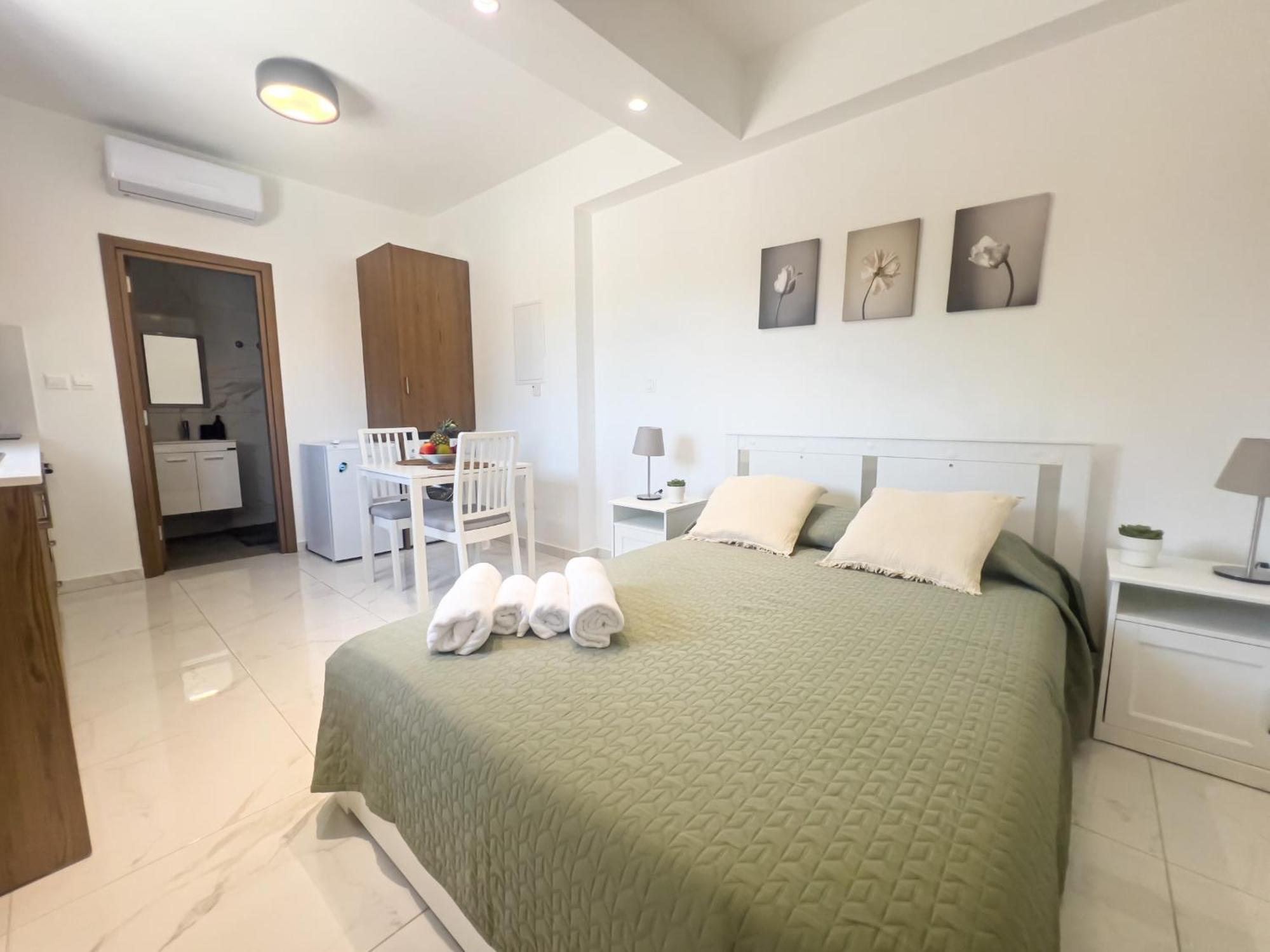 Musan Boutique Apartments Ajía Nápa Szoba fotó